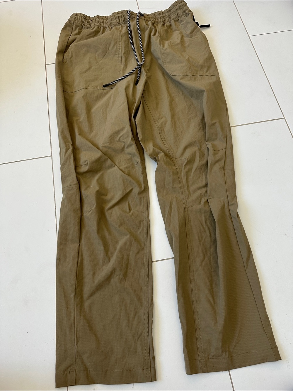 Bearded goat M mens joggers khaki